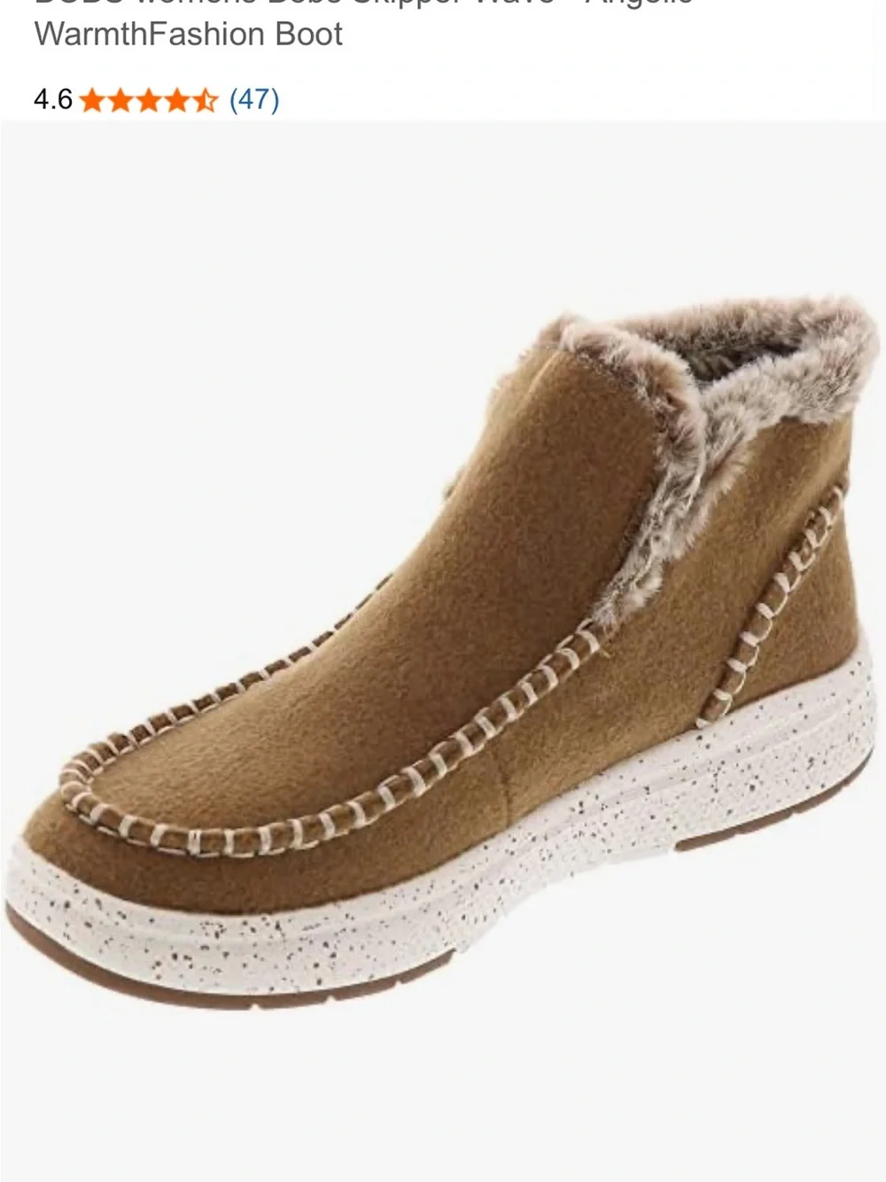 Women's Bobs Skipper Wave - Angelic Warmth Boots By Skechers in Chestnut